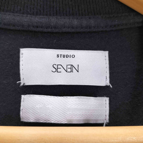 スタジオセブン STUDIO SEVEN WANT WAY WAIT 刺繍Tシャツ メンズ JPN:L